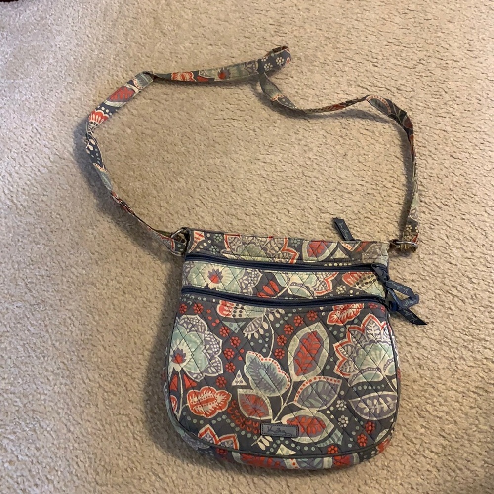 Vera Bradley Triple Zip Hipster